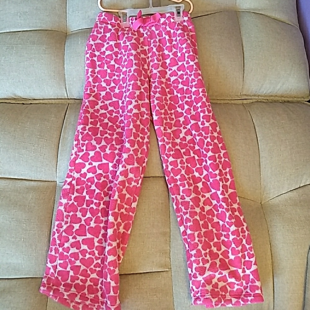 Heart Print Girls PJ Lounge Pants!!!